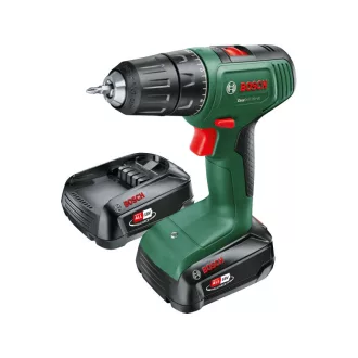   BOSCH Mașină de găurit cu baterie Easydrill 18V-40 în cutie (2 x 1,5 Ah baterie + încărcător) 40 Nm