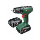 BOSCH Easydrill 18V-40 Mașină de găurit cu acumulator (2 baterii de 2,0 Ah) + AL18V-20