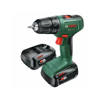   BOSCH Easydrill 18V-40 Mașină de găurit cu acumulator (2 baterii de 2,0 Ah) + AL18V-20