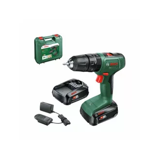   BOSCH EasyImpact 18V-40 (2 x baterie de 2,0 Ah) + șofer cu impact fără fir AL18V-20