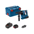 BOSCH Mașină de găurit cu baterie GBH 18V-28 C în L-BOXX 3,3 J (2 baterii de 8,0 Ah + încărcător rapid)