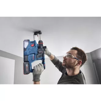   BOSCH Ciocan de găurire cu baterie GBH 18V-22 X în cutie de carton cu mandrină ONE CHUCK (fără baterie și încărcător)