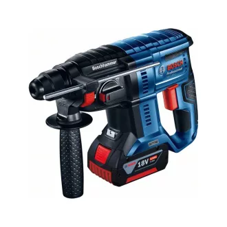   Polizor unghiular cu acumulator BOSCH GWS 180-LI + Mașină de găurit cu baterie GBH 180-LI (2 x baterii de 4,0 Ah + încărcător) XL