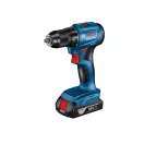 BOSCH mașină de găurit cu acumulator GSR 185-LI + Mașină de găurit cu acumulator GBH 180-LI (2 x baterii de 4,0 Ah + încărcător)