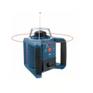BOSCH Laser rotativ autolivellator GRL300 HV+BT300 Trepied+GR240 Riglă de măsurare+LR1 receptor+RC1 Telecomandă IP54