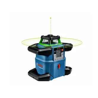   BOSCH GRL 650 CHVG verde Laser rotativ + suport BT 170 HD + scară GR 500