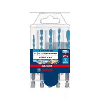   BOSCH EXPERT HEX-9 Set de șuruburi de găurire universal, 5 piese (6 buc) pentru afișare pe tejghea