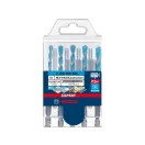 BOSCH EXPERT HEX-9 Set de șafturi de burghiu universale 5 piese (18 buc) în display pentru tejghea
