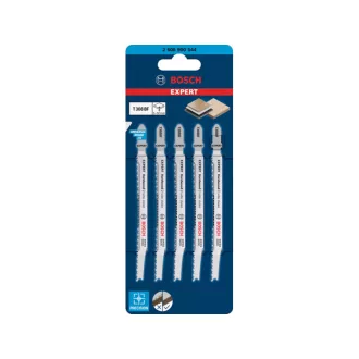  BOSCH EXPERT Pânză pentru fierăstrău pendular pentru plăci laminate T 308 BF (10 x 5 bucăți) în display pentru tejghea