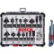 BOSCH Set de freze pentru margini și profile, 30 de bucăți, cu prindere de 8 mm + cuțit cadou