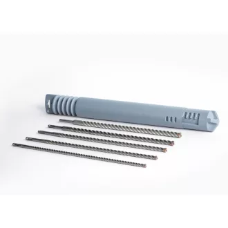   BOSCH Set de 5 burghie pentru roca 10,12,14,16,22 x 610/550 mm cu patru muchii SDS-Plus