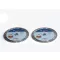 BOSCH Set de discuri de taiere diamantate 230 x 2,6 x 10 x 22,2 mm segmentate Multi Material (2 buc)