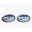 BOSCH Set de discuri de taiere diamantate 230 x 2,6 x 10 x 22,2 mm segmentate Multi Material (2 buc)