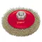 VOREL Perie rotunda M14 100 mm strat de alama