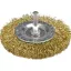 VOREL Pin perie rotunda 75 mm strat de alama