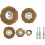 Set de perii rotunde Pin 8 piese 25-75 mm