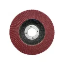 VOREL Disc de șlefuit cu clapete plat 115 x 22,2 mm / P80