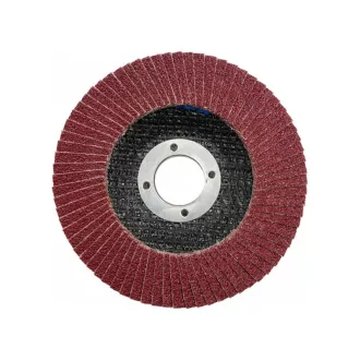 VOREL Disc de șlefuit cu clapete plat 115 x 22,2 mm / P80