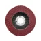 VOREL Disc de șlefuit cu clapete plat 115 x 22,2 mm / P100