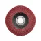 VOREL Disc de șlefuit cu clapete plat 125 x 22,2 mm / P60