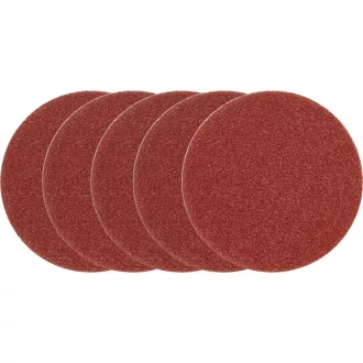 Disc fibră velcro VOREL 125 mm / P150 (5 buc)