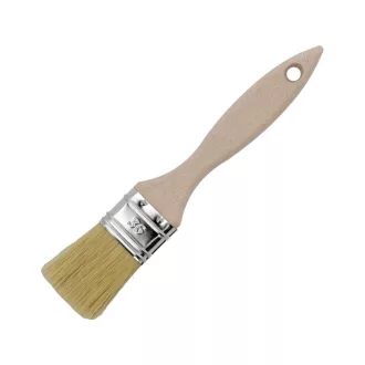 Perie cu un singur mâner din lemn de 1,5" (36 mm).