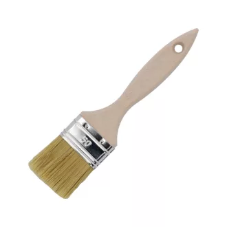 Perie cu un singur mâner din lemn de 2" (50 mm).