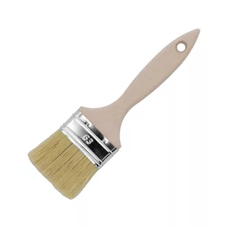 Perie cu un singur mâner din lemn de 2,5" (63 mm).