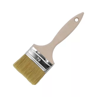 Perie cu un singur mâner din lemn de 3" (76 mm).
