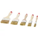 Set de perii cu mâner din lemn din 5 piese 0,5-2,5"