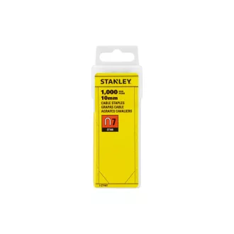 STANLEY Capse pentru fixat cabluri 10 mm (1000 buc)