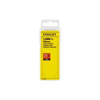 STANLEY Capse pentru fixat cabluri 12 mm (1000 buc)