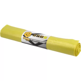   VOREL Sac de gunoi pentru colectare selectiva (plastic) 120L 40µm (10 buc)