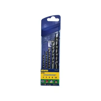 IRWIN Set de gaurit roca 5 piese (4-5-6-8-10 mm)