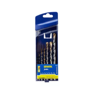 IRWIN Set de gaurit roca 7 piese (4-5-6-7-8-10-12 mm)