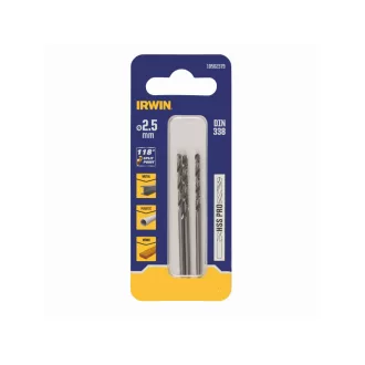   Burghiu cu șurub IRWIN 2,5 x 57/30 mm HSS PRO cilindric (3 buc)