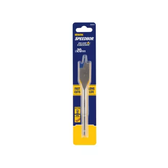 Burghiu plat pentru lemn IRWIN 20 x 152 mm Blue Groove 4x