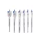 IRWIN Set de burghie plat pentru lemn 6 bucăți Blue Groove 4x (10-13-16-19-22-25 x 152 mm)