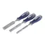 Set dălți pentru lemn IRWIN Marples cu mâner din metal ciocănit din 3 piese