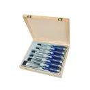 Set dălți pentru lemn IRWIN Marples cu mâner din metal ciocănit din 3 piese