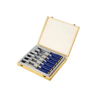   Set dălți pentru lemn IRWIN Marples cu mâner moale din 6 piese (6-10-12-16-20-26 mm)