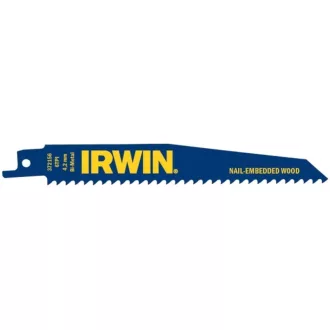  Pânză de ferăstrău IRWIN Sabre 150 mm/6TPI lemn bimetal (5 buc)