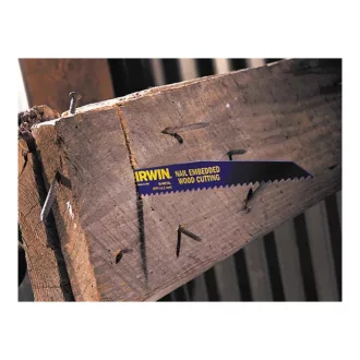   Pânză de ferăstrău IRWIN Sabre 225 mm/6TPI lemn bimetal (25 buc)