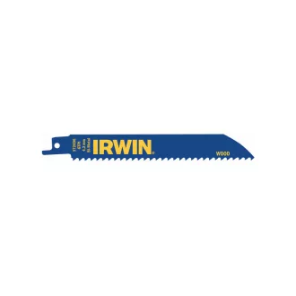   Pânză de ferăstrău IRWIN Sabre 150 mm/6TPI lemn bimetal (5 buc)