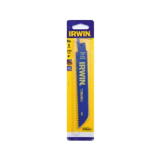   Pânză de ferăstrău IRWIN Sabre 150 mm/6TPI lemn bimetal (5 buc)