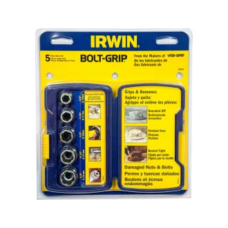   IRWIN Bolt-Grip Kit de îndepărtare a capului șurubului spart 5 bucăți