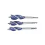 IRWIN Set burghiu lemn 3 piese Blue Groove 6x (20-22-25 mm)