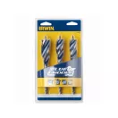 IRWIN Set burghiu lemn 3 piese Blue Groove 6x (20-22-25 mm)
