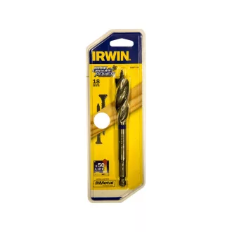 Burghiu pentru lemn IRWIN 18 x 230 mm Blue Groove Power