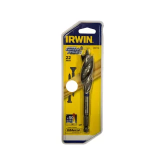 IRWIN Burghiu lemn 22 x 230 mm Blue Groove Power